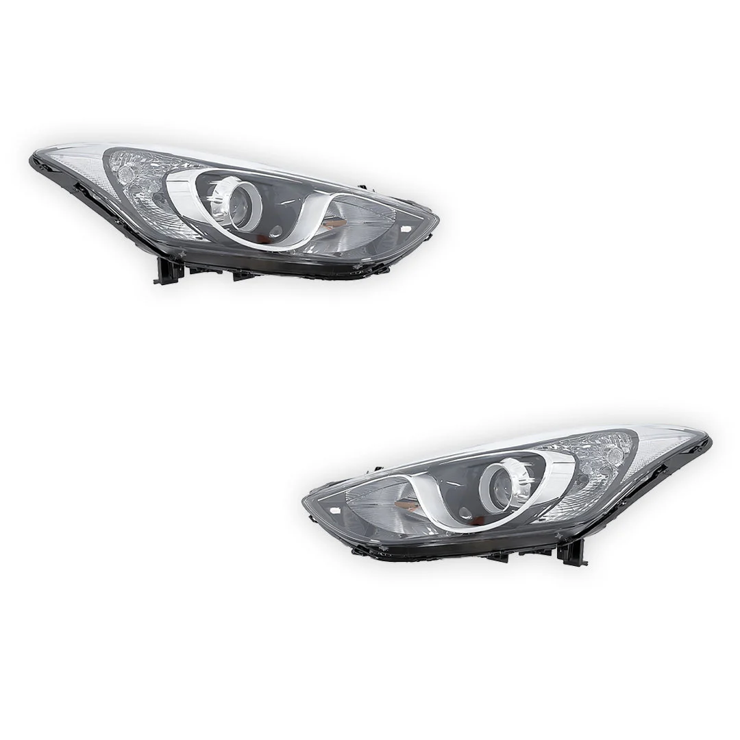 Hyundai i30 GD Hatch (2012 - 2017) Halogen Headlights LH + RH - Image 2
