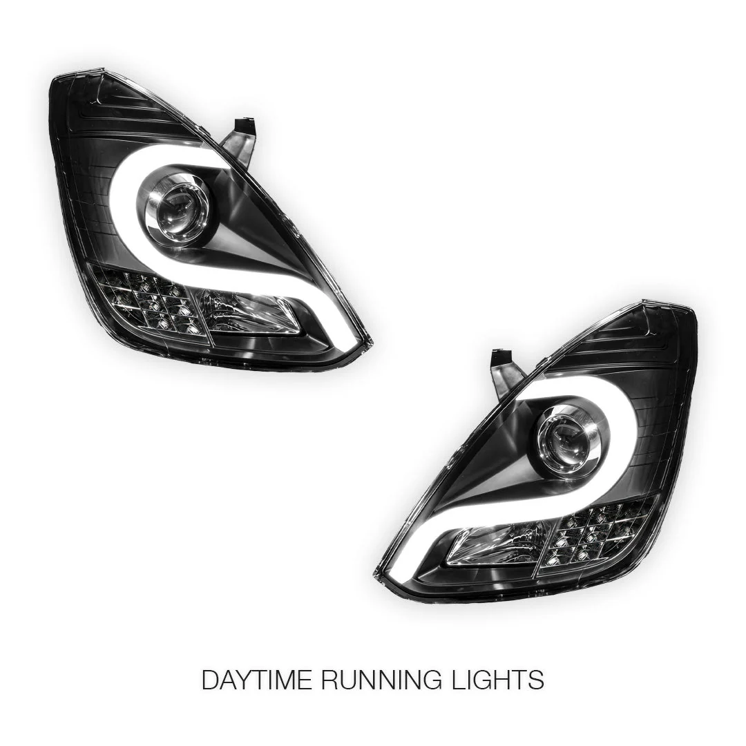Hyundai iLoad / iMax TQ (2008 - 2018) LED DRL Projector Headlights LH + RH - Image 2
