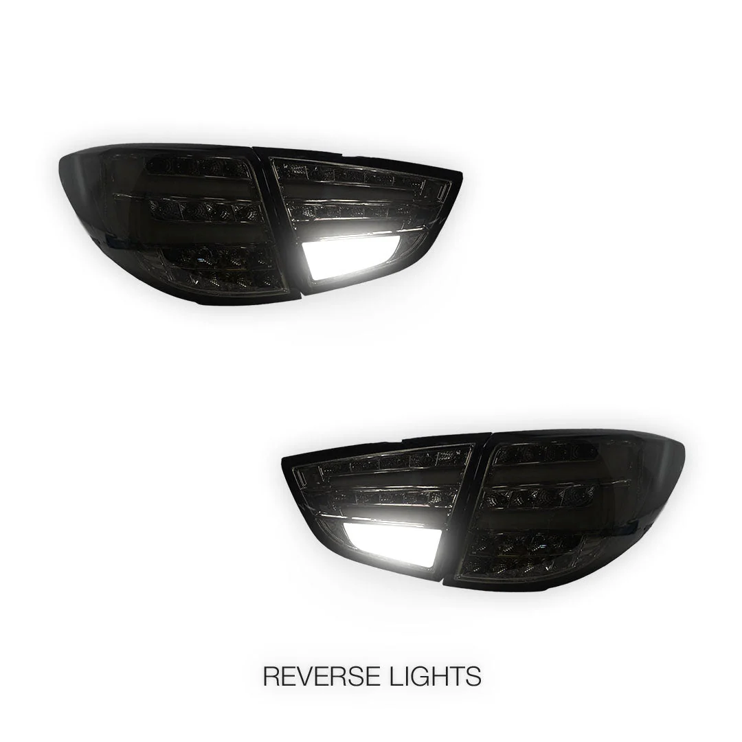 Hyundai ix35 LM (2009 - 2015) Smoked Black Full LED Tail Lights LH + RH - Image 5