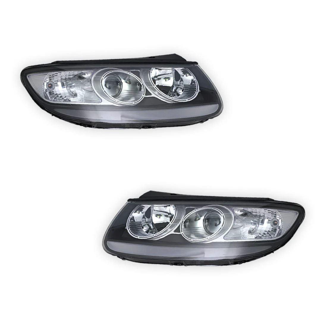 Hyundai Santa Fe CM (2005 - 2009) OEM Style Headlights LH + RH - Image 3