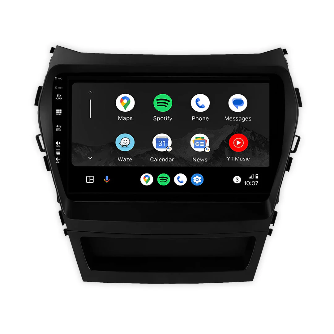 Hyundai Santa Fe DM (2013 - 2018) 9" 13.3" Wireless Android 15 Head Unit for Apple CarPlay / Android Auto Large Factory Screen - Image 2