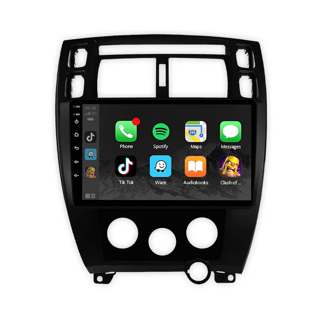 Hyundai Tucson JM (2004 - 2009) 10" 13.3" Wireless Android 15 Head Unit for Apple CarPlay / Android Auto - Image 3