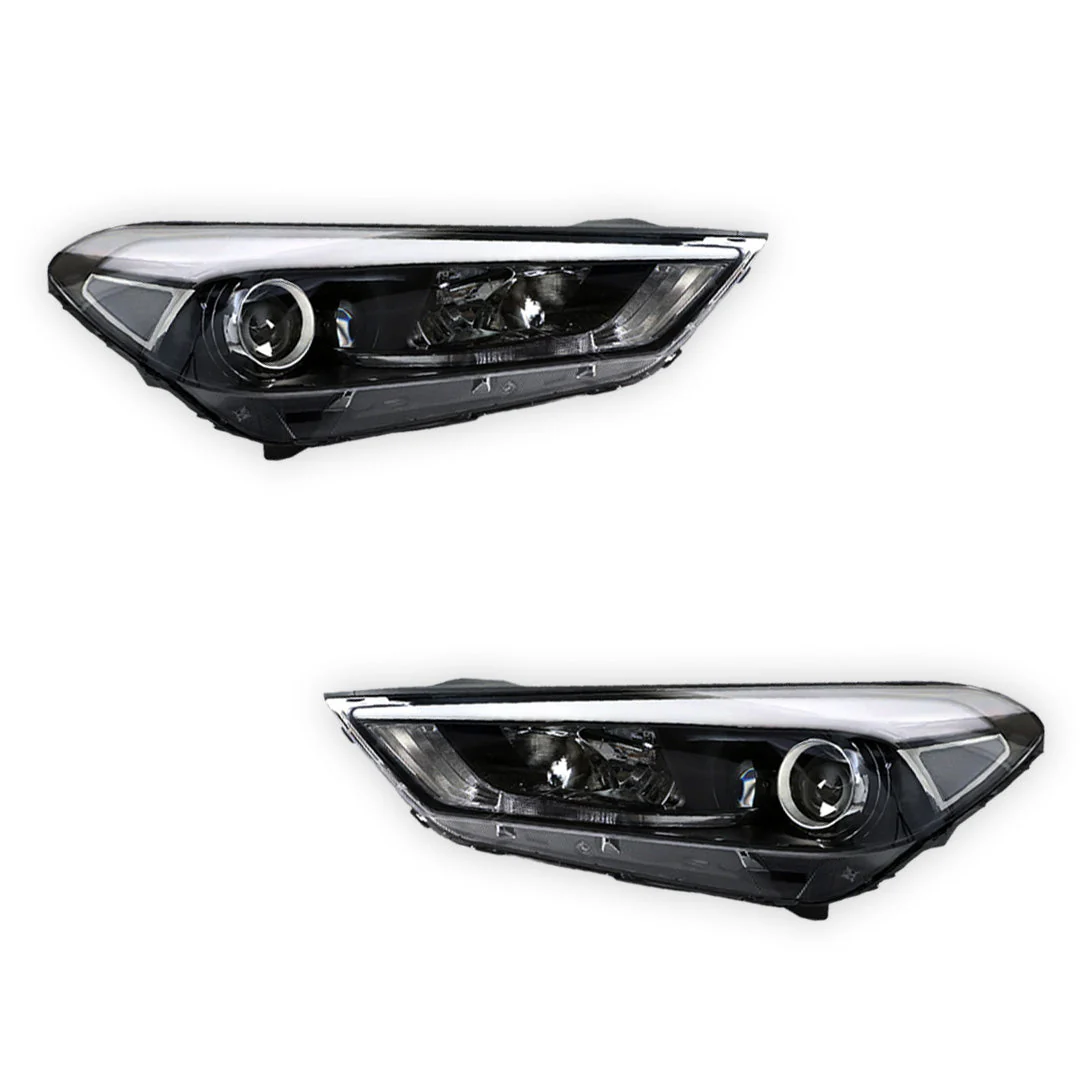 Hyundai Tucson TL / TLE (2015 - 2017) OEM Style Headlights LH + RH - Image 2
