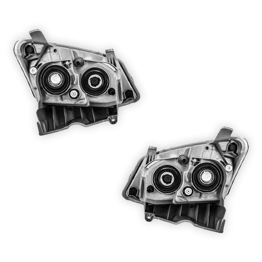 Isuzu D-Max (2016 - 2020) Black Projector LED DRL OEM Style Headlights LH + RH - Image 3