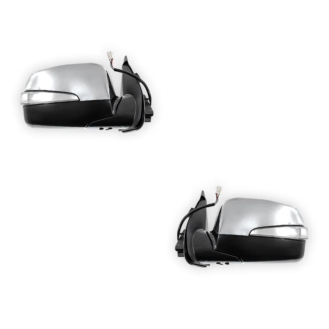 Isuzu D-Max RA / RC (2003 - 2012) Electric Door Mirrors (Chrome) - Image 3