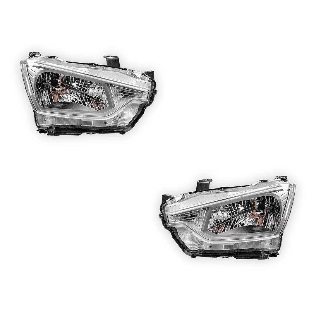Isuzu D-Max RG (2020 - 2024) Halogen OEM Style Headlights LH + RH - Image 2