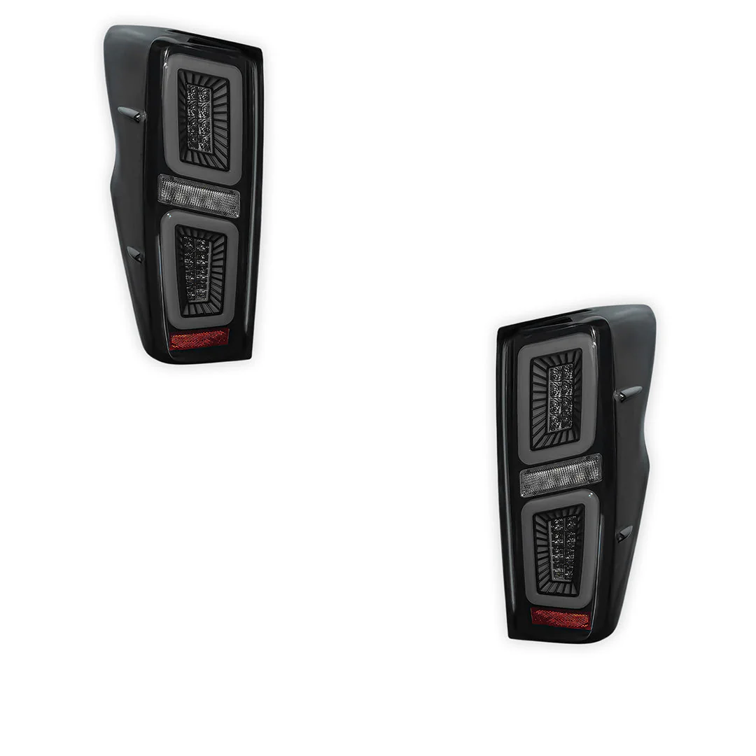 Isuzu D-Max RG (2020 - 2024) Sequential Smoked Beast Style LED Tail Lights LH + RH - Image 6