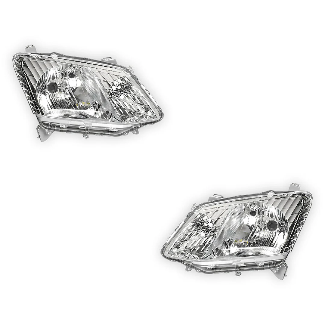 Isuzu D-Max RT (2012 - 2016) Halogen Non-Projector Headlights LH + RH - Image 2