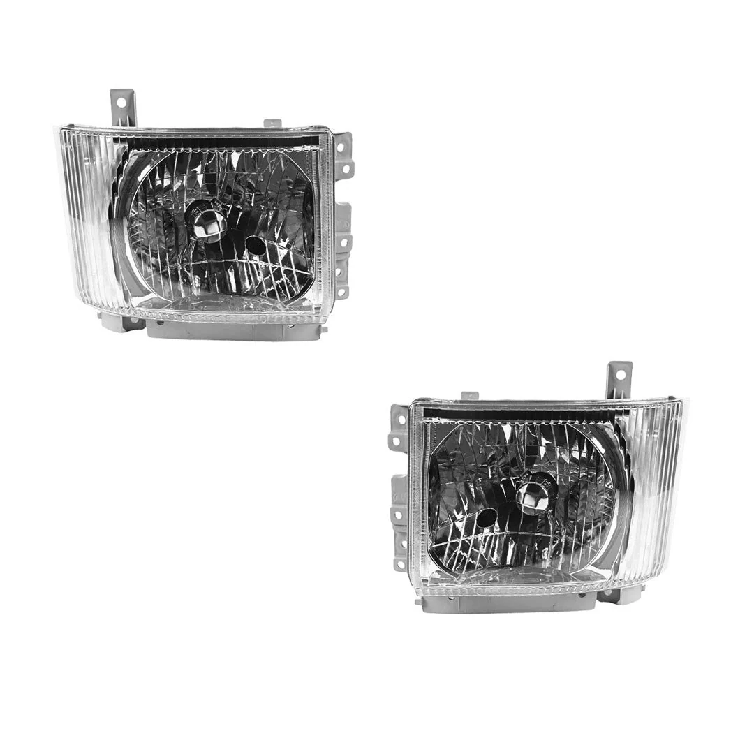 Isuzu N Series NPR / NQR (2007 - 2017) Clear OEM Style Headlights LH + RH - Image 2