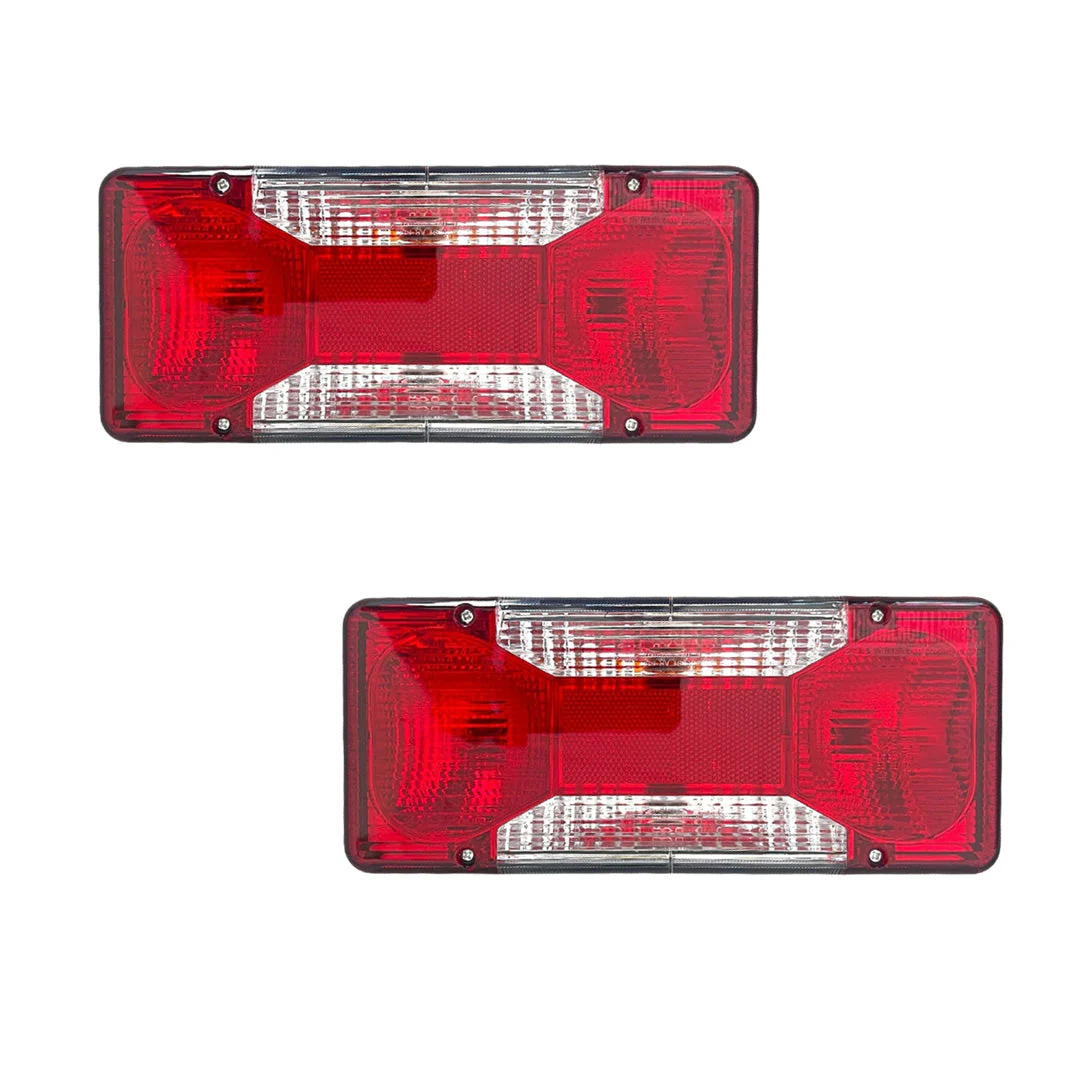 Iveco Daily 2nd Gen (2006 - 2014) Halogen OEM Style Tail Lights LH + RH - Image 2