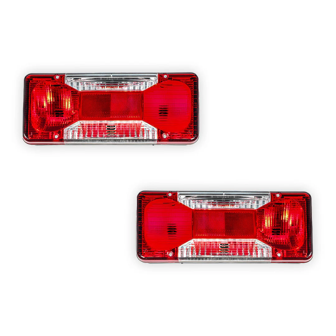 Iveco Daily 2nd Gen (2006 - 2014) OEM Style Tail Lights LH + RH - Image 2