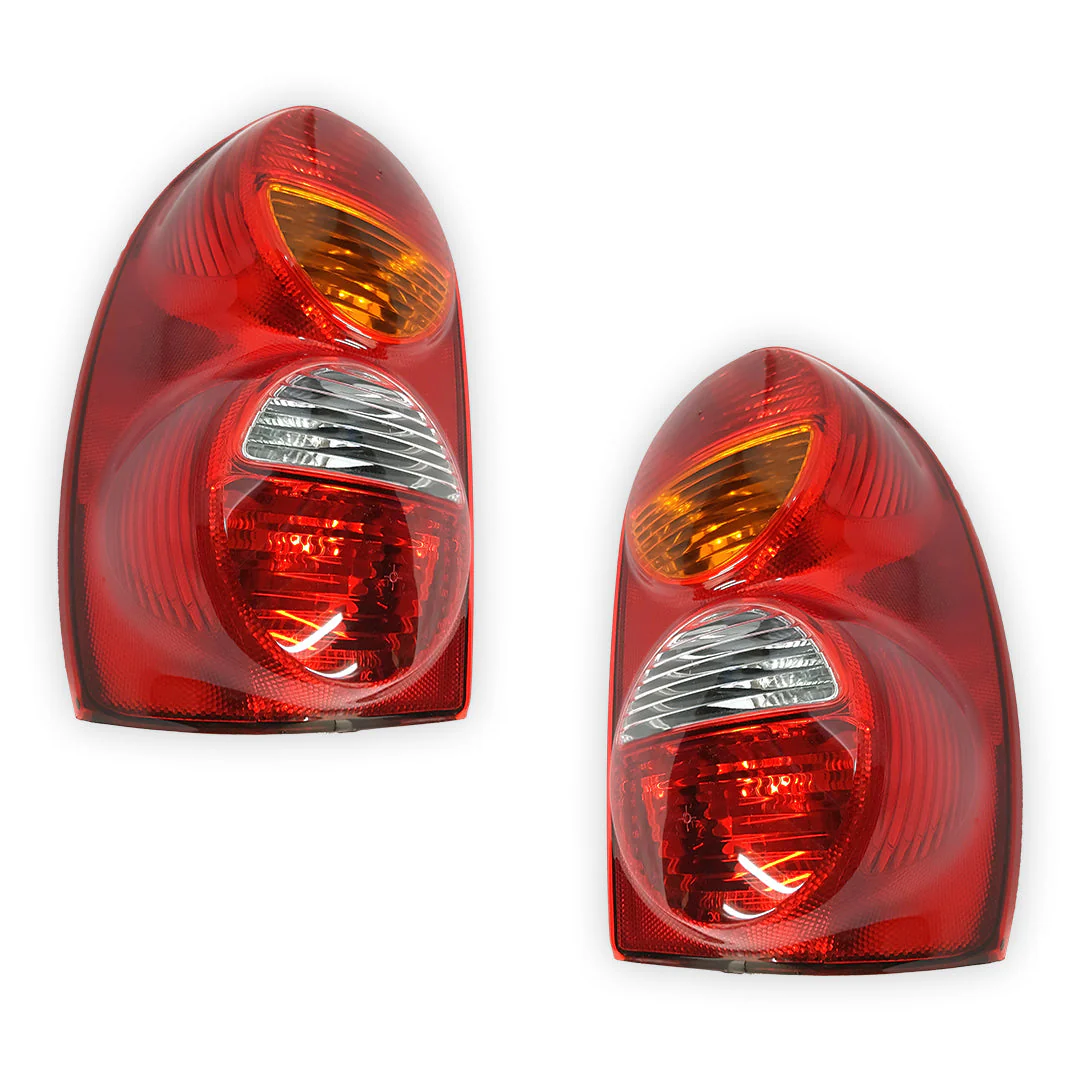 Jeep Cherokee KJ (2001 - 2004) Halogen OEM Style Tail Lights LH + RH - Image 2