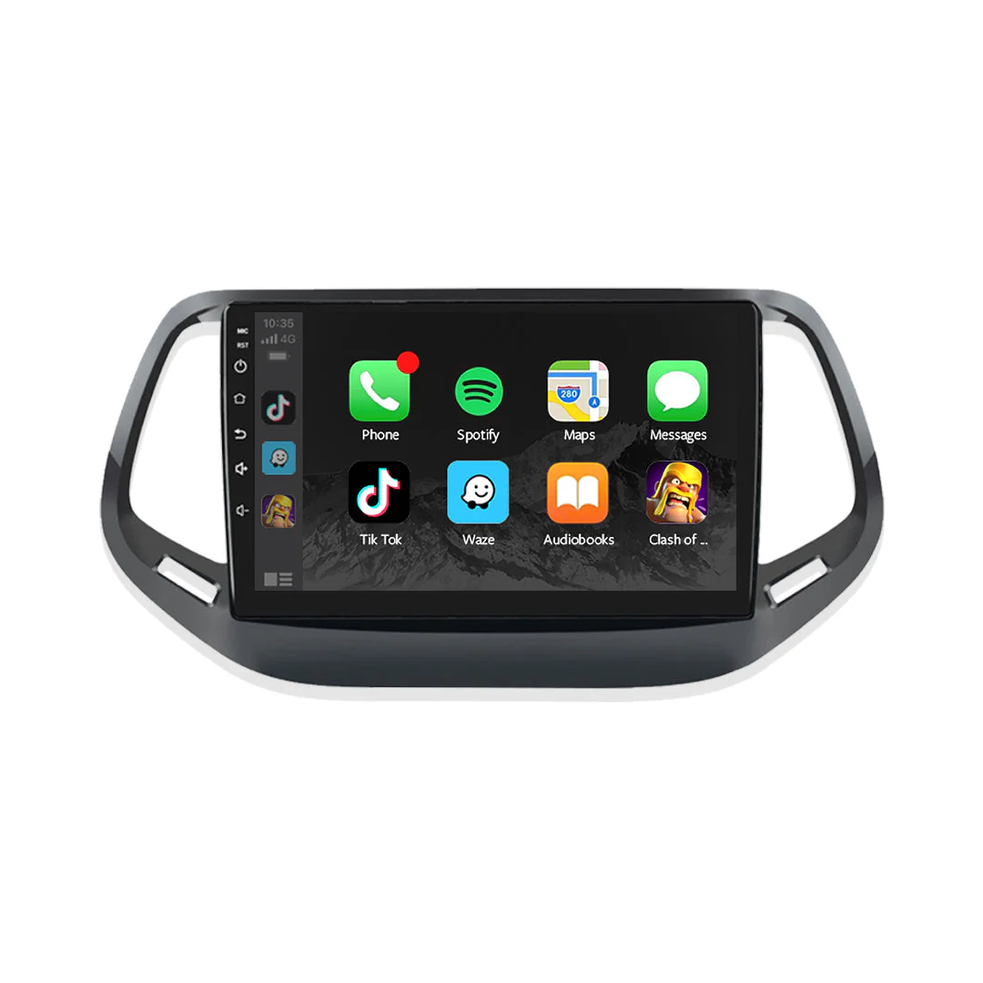 Jeep Compass MP (2017 - 2020) 10.1" 13.3" Wireless Android 15 Head Unit for Apple CarPlay / Android Auto - Image 3