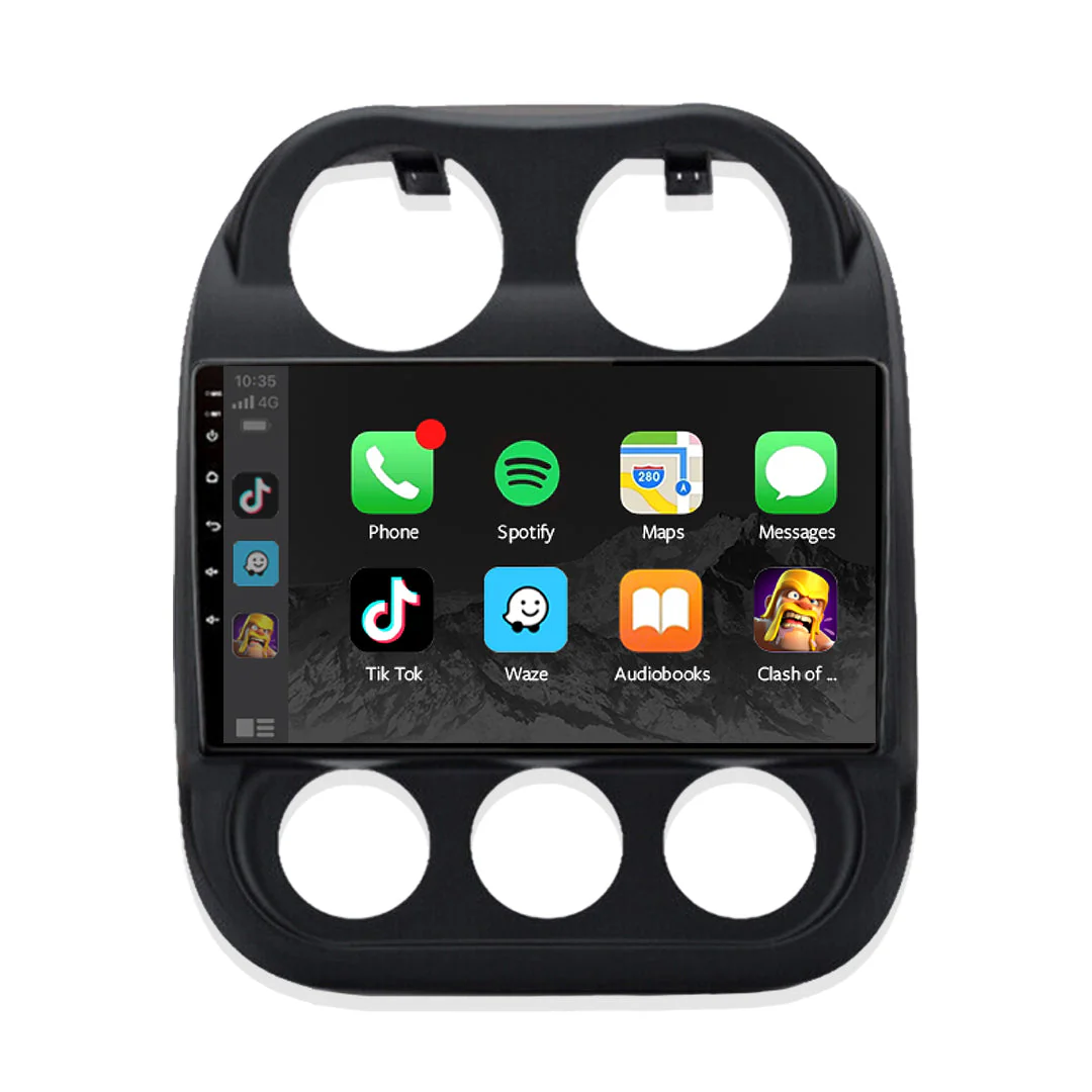 Jeep Patriot MK (2010 - 2016) 10.1" 13.3" Wireless Android 15 Head Unit for Apple CarPlay / Android Auto - Image 3
