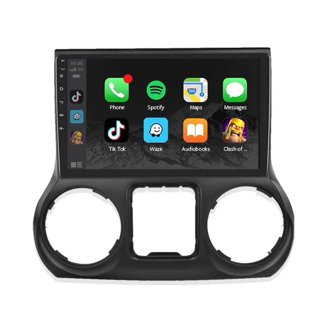 Jeep Wrangler JK RHD (2011 - 2014) 10.1" 13.3" Wireless Android 15 Head Unit for Apple CarPlay / Android Auto - Image 3