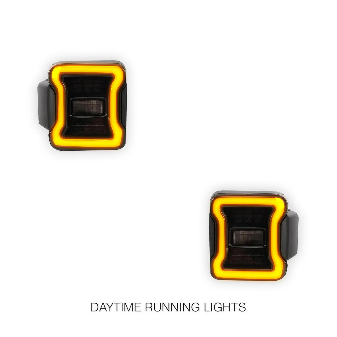 Jeep Wrangler JL (2018 - 2024) LED Tail Lights LH + RH - Image 2