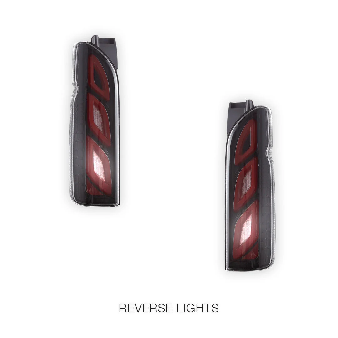 Toyota HiAce H200 (2005 - 2018) LED Tail Lights LH + RH - Image 5
