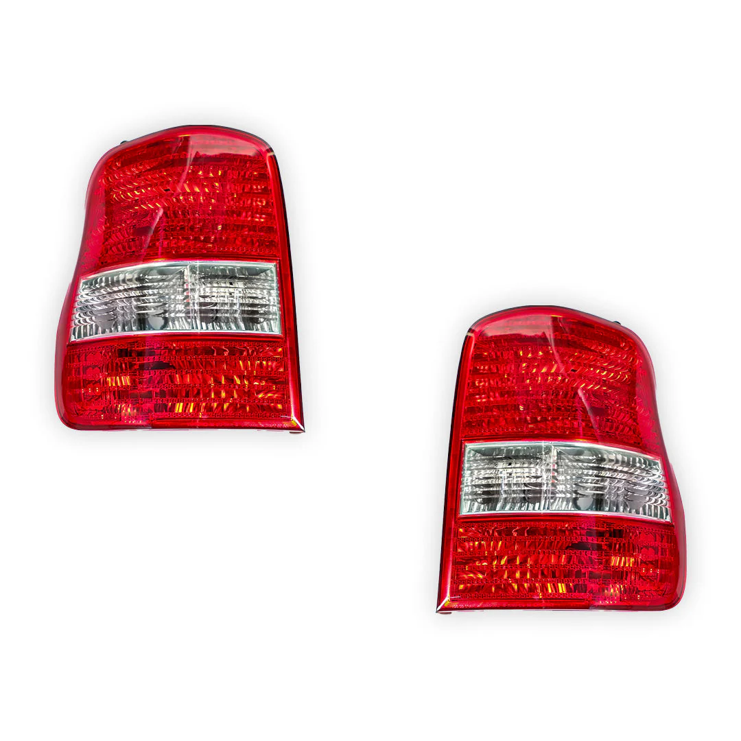Kia Carnival GQ (2001 - 2005) OEM Style Tail Lights LH + RH - Image 2