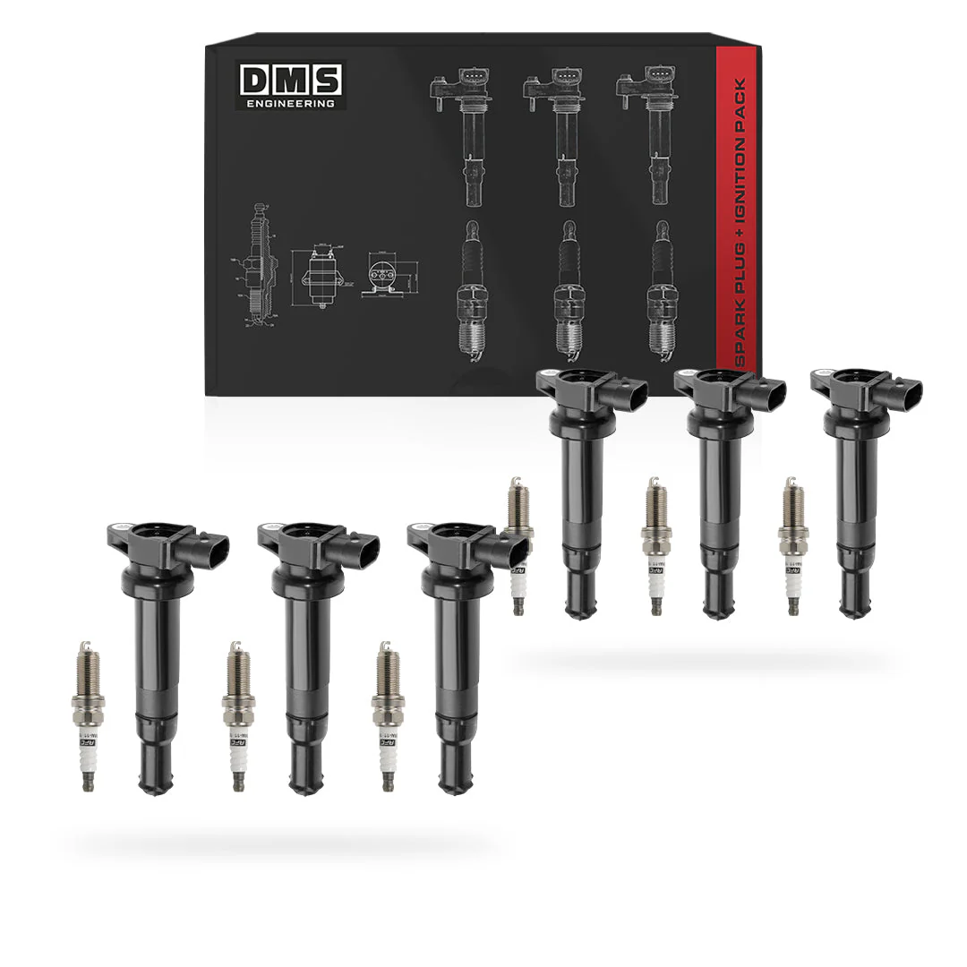 Kia Carnival VQ (2006 - 2011) 2.7L Ignition Coils and Spark Plugs Complete Set - Image 2