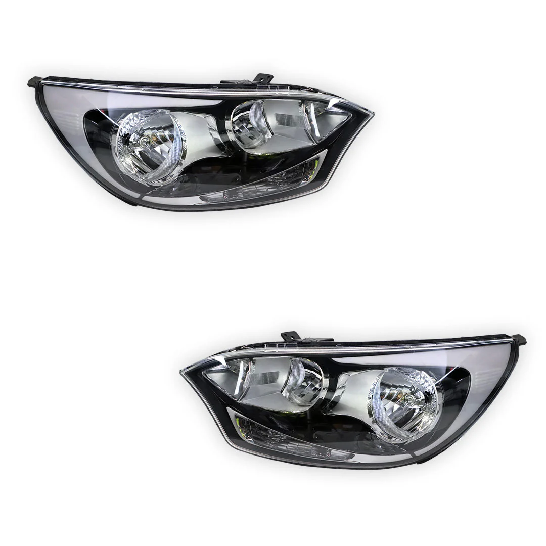 Kia Rio UB (2011 - 2014) OEM Style Headlights LH + RH - Image 2