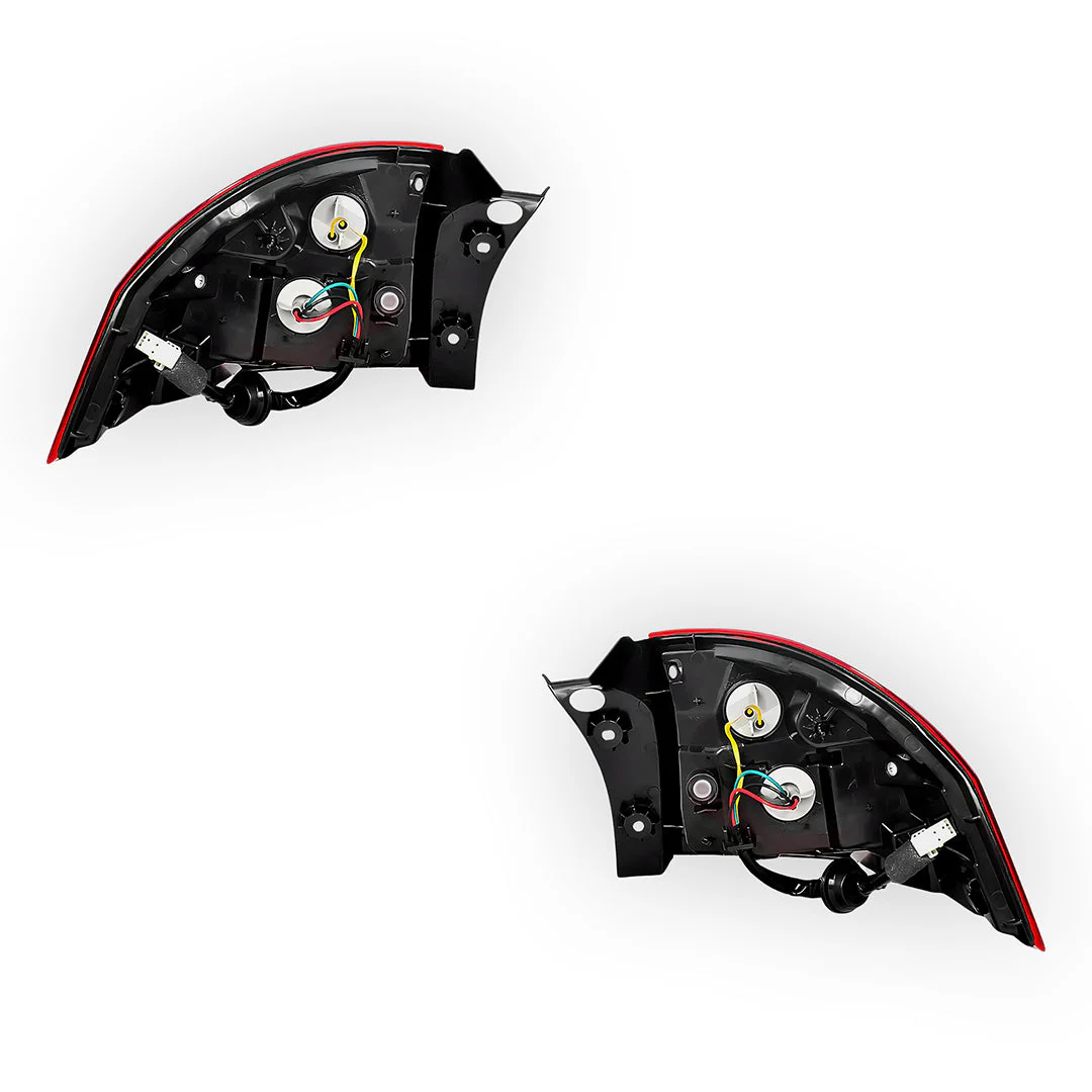 Kia Rio UB Hatch (2011 - 2016) Non-LED OEM Style Tail Lights LH + RH - Image 3