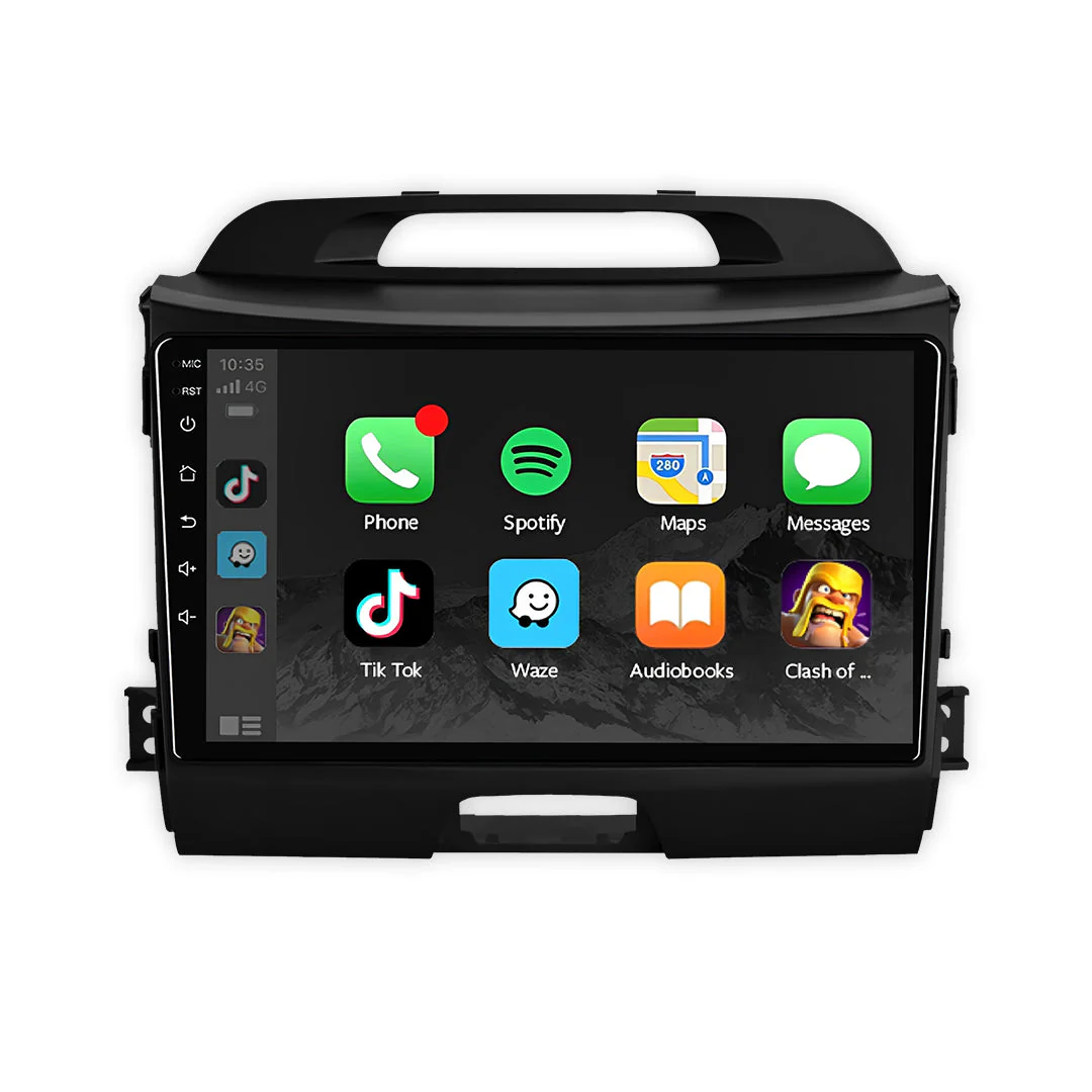Kia Sportage SL (2010 - 2015) 9" 13.3" Wireless Android 15 Head Unit for Apple CarPlay / Android Auto - Image 3