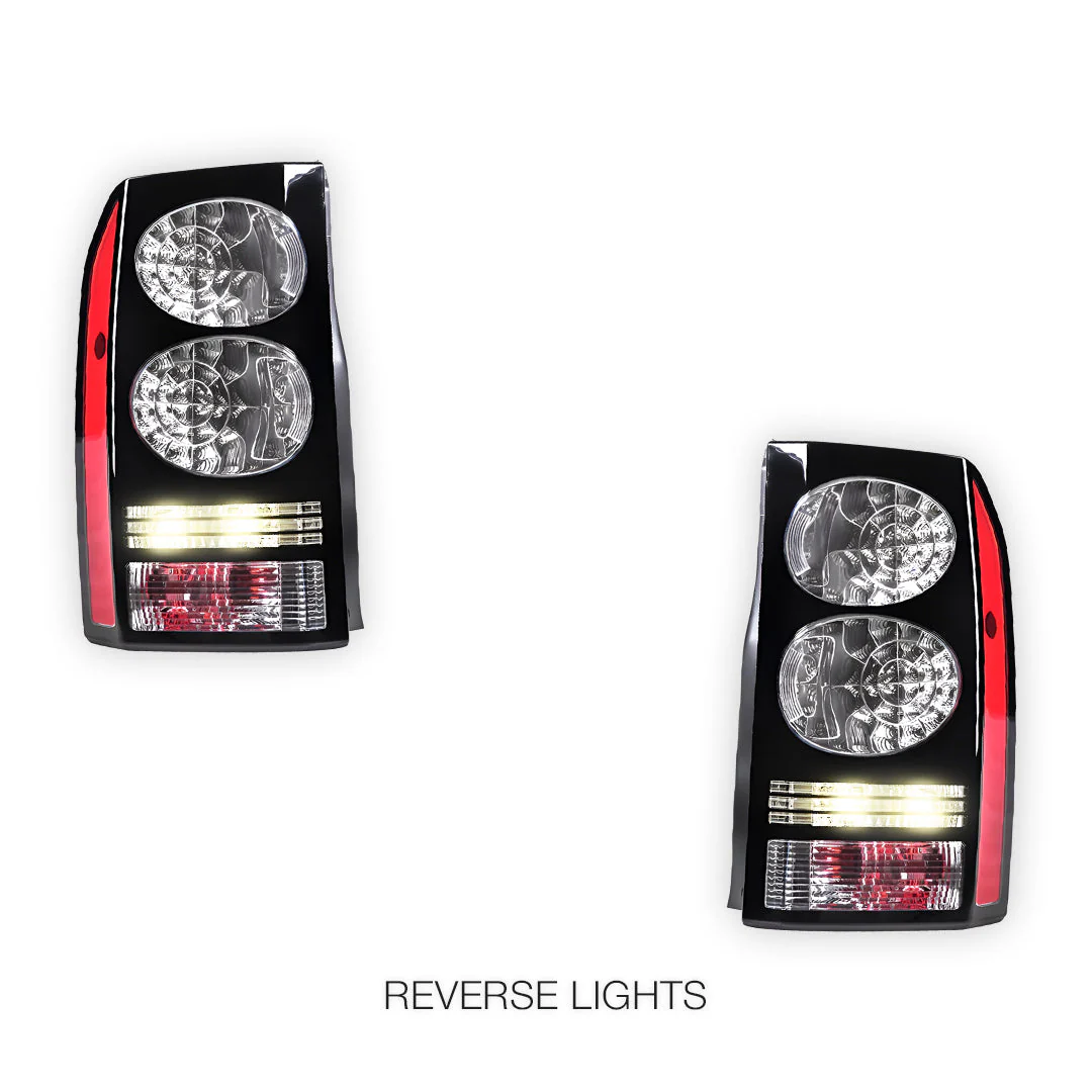 Land Rover Discovery III / IV L319 (2005 - 2016) Black Update LED Tail Lights LH + RH - Image 5