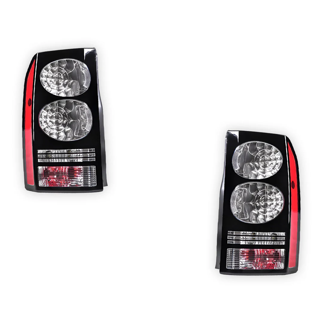 Land Rover Discovery III / IV L319 (2005 - 2016) Black Update LED Tail Lights LH + RH - Image 6