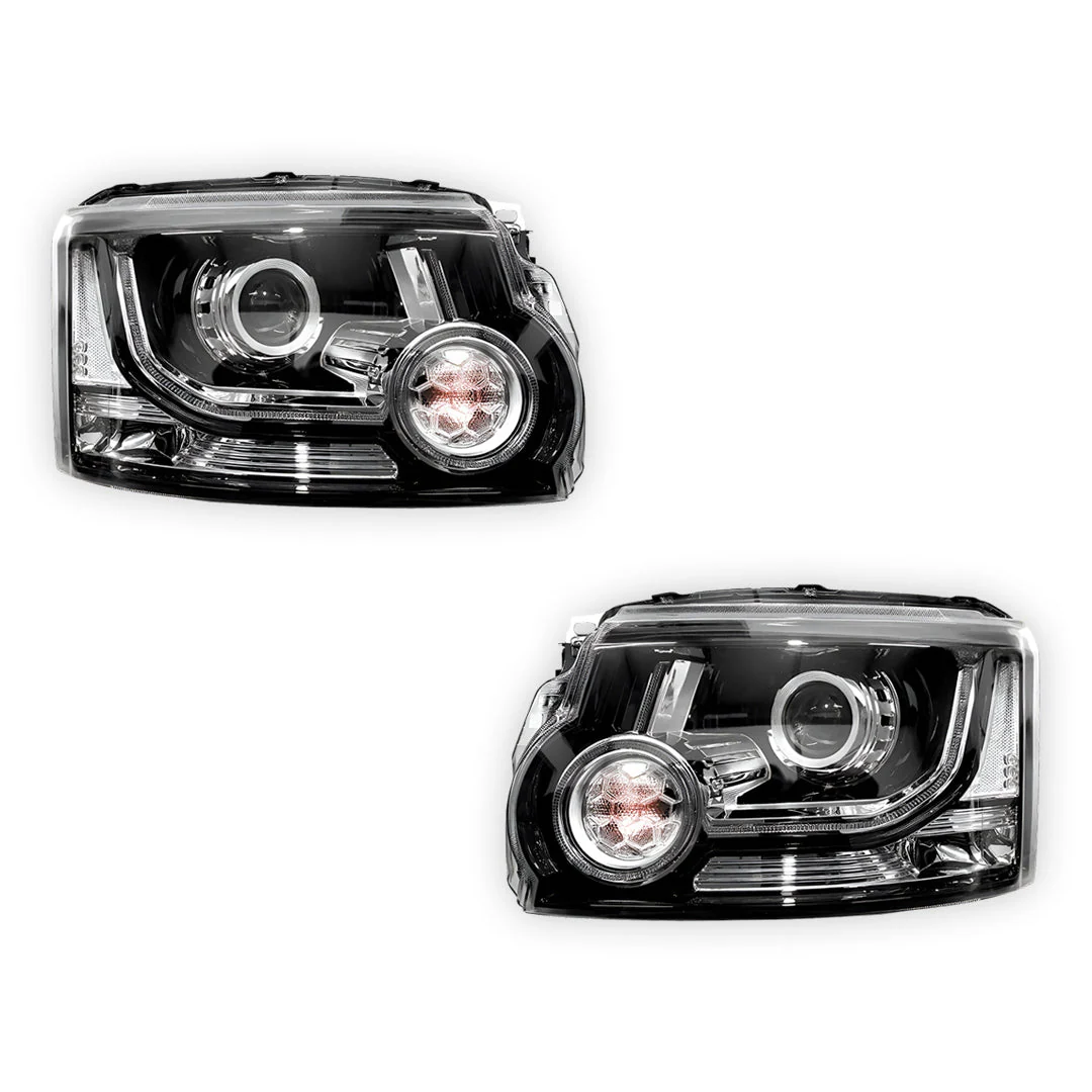 Land Rover Discovery IV L319 (2014 - 2016) Full LED DRL Headlights LH + RH - Image 2