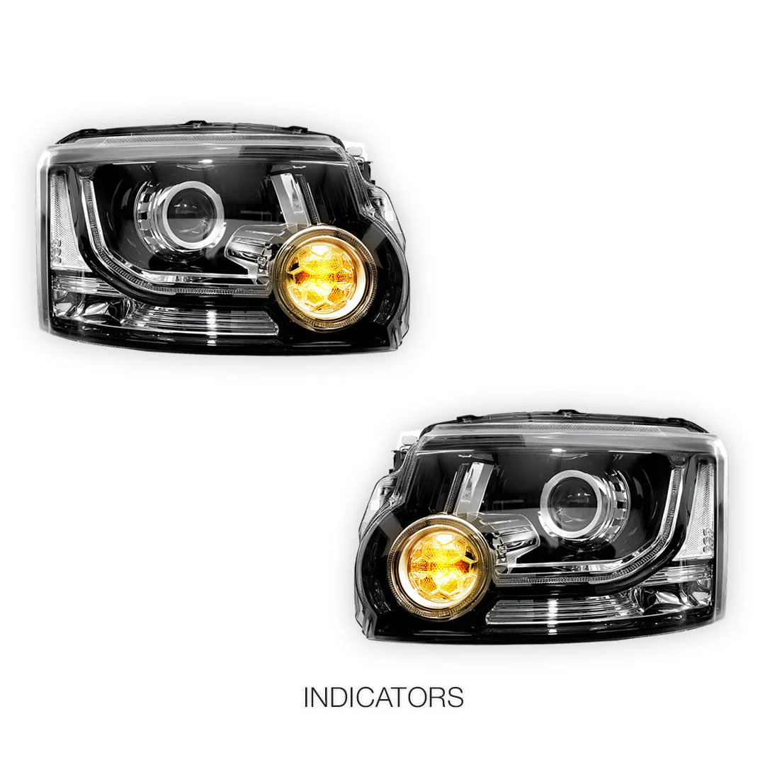 Land Rover Discovery IV L319 (2014 - 2016) Full LED DRL Headlights LH + RH - Image 4