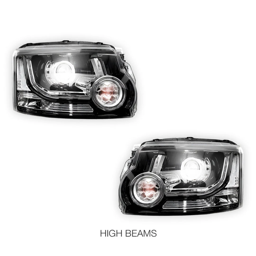 Land Rover Discovery IV L319 (2014 - 2016) Full LED DRL Headlights LH + RH - Image 6