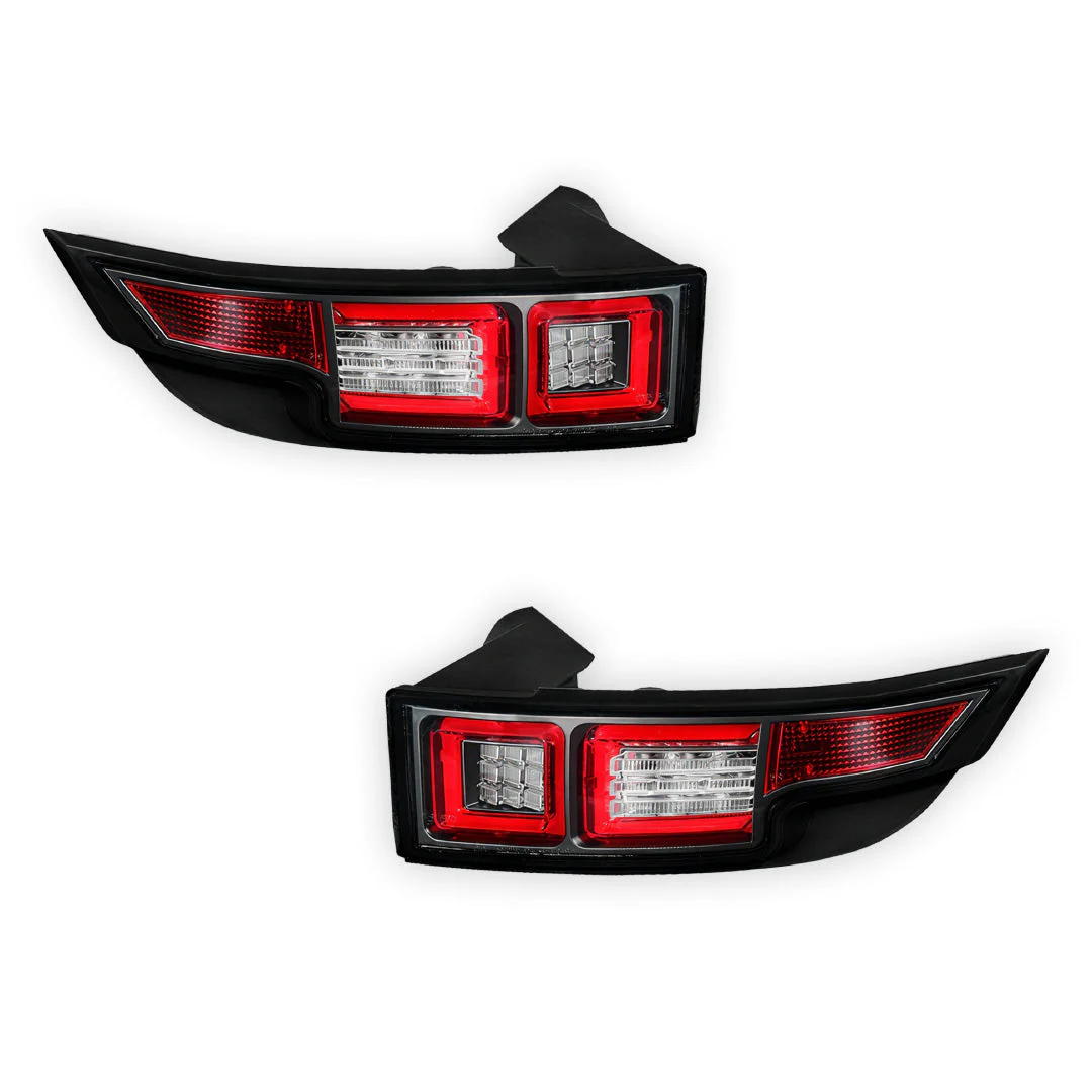 Land Rover Range Rover Evoque L538 (2011 - 2015) Black Full LED Tail Lights LH + RH - Image 6