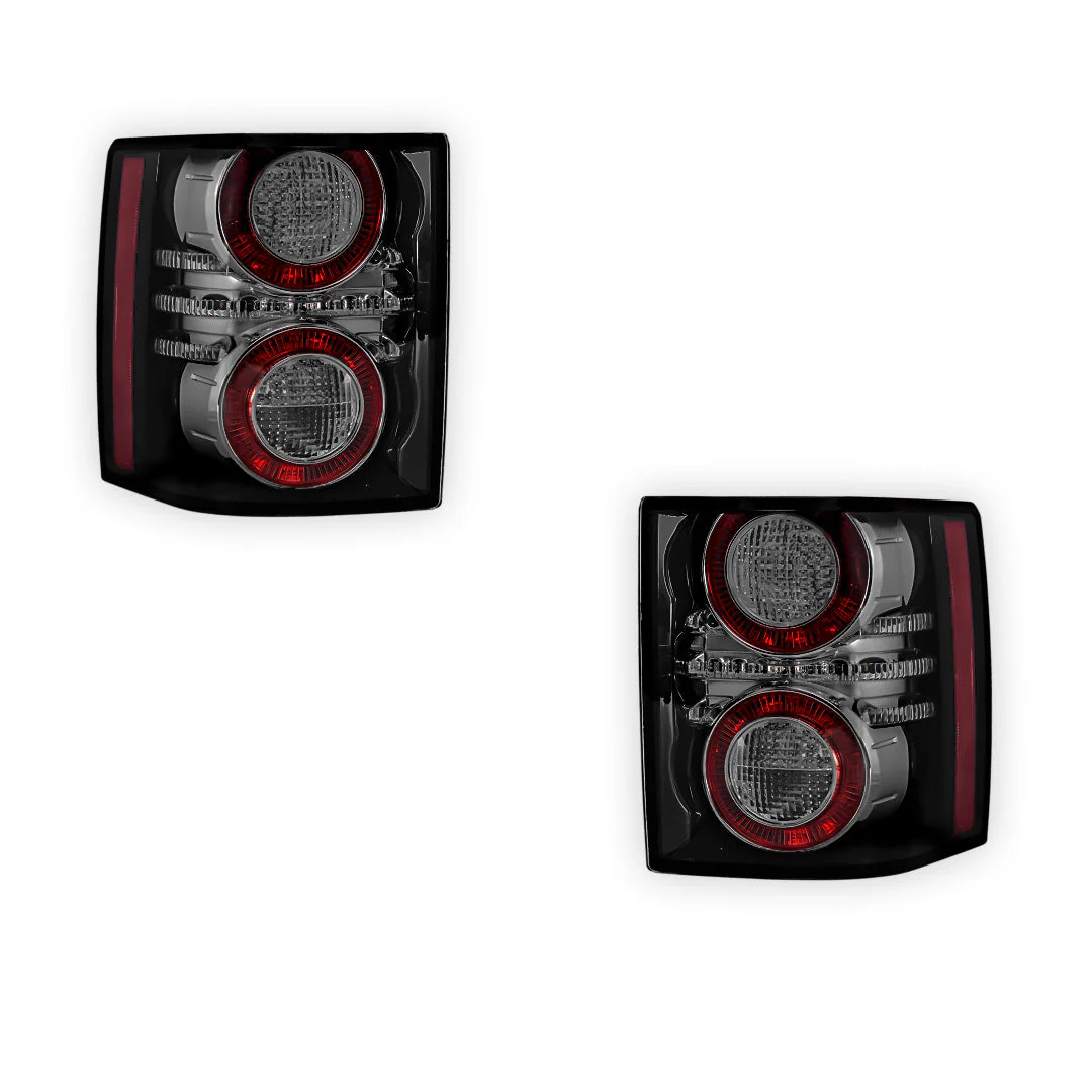 Land Rover Range Rover L322 (2007 - 2012) Black LED Tail Lights LH + RH - Image 6