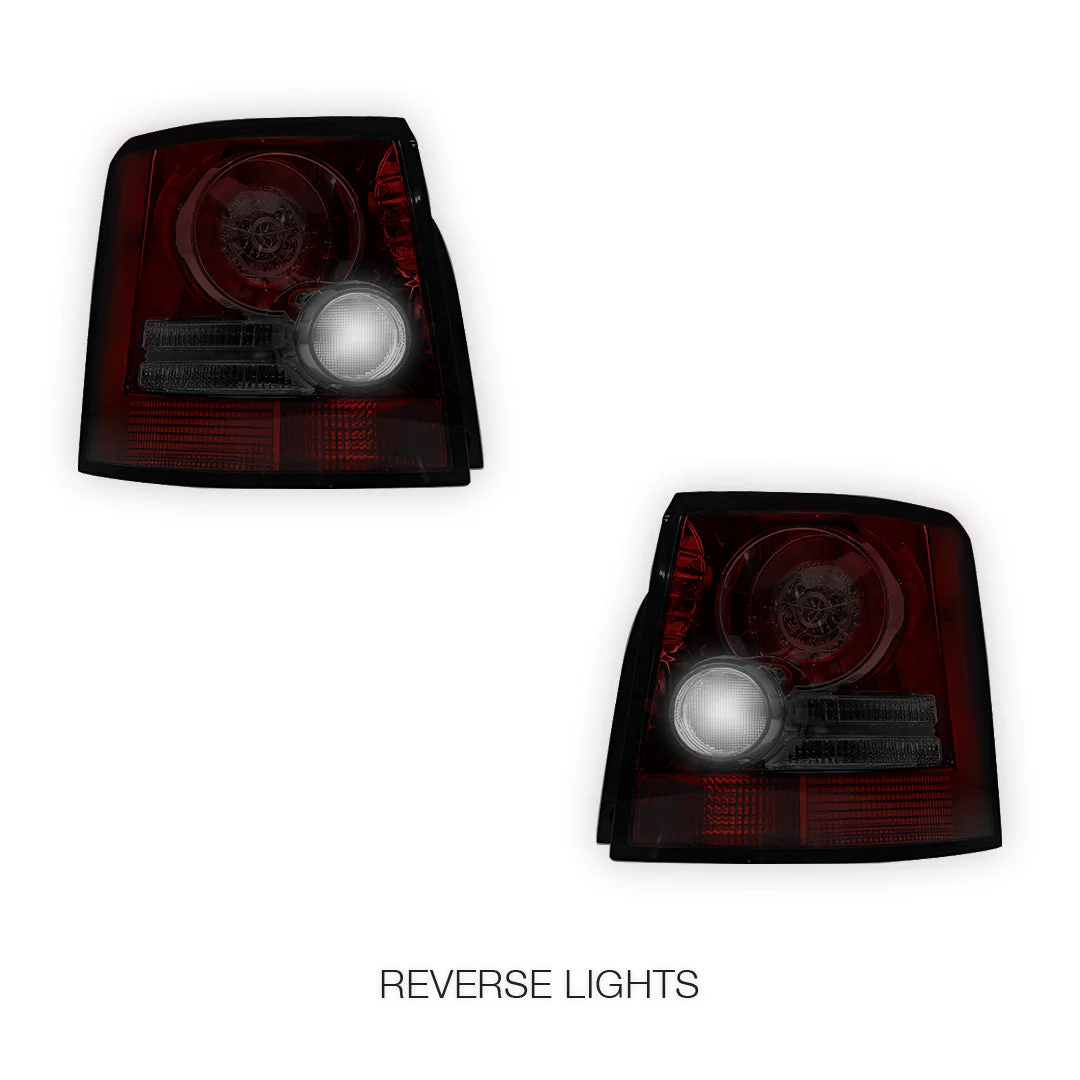 Land Rover Range Rover Sport L320 (2005 - 2013) Full LED Tail Lights LH + RH - Image 11
