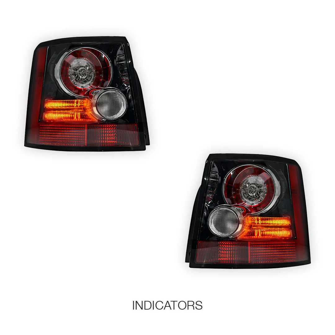 Land Rover Range Rover Sport L320 (2005 - 2013) Full LED Tail Lights LH + RH - Image 3