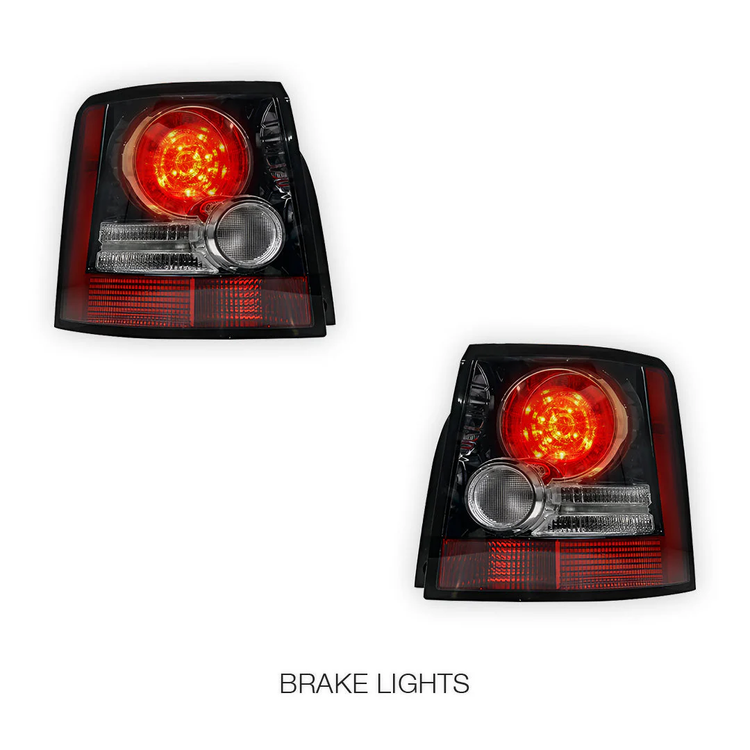Land Rover Range Rover Sport L320 (2005 - 2013) Full LED Tail Lights LH + RH - Image 4
