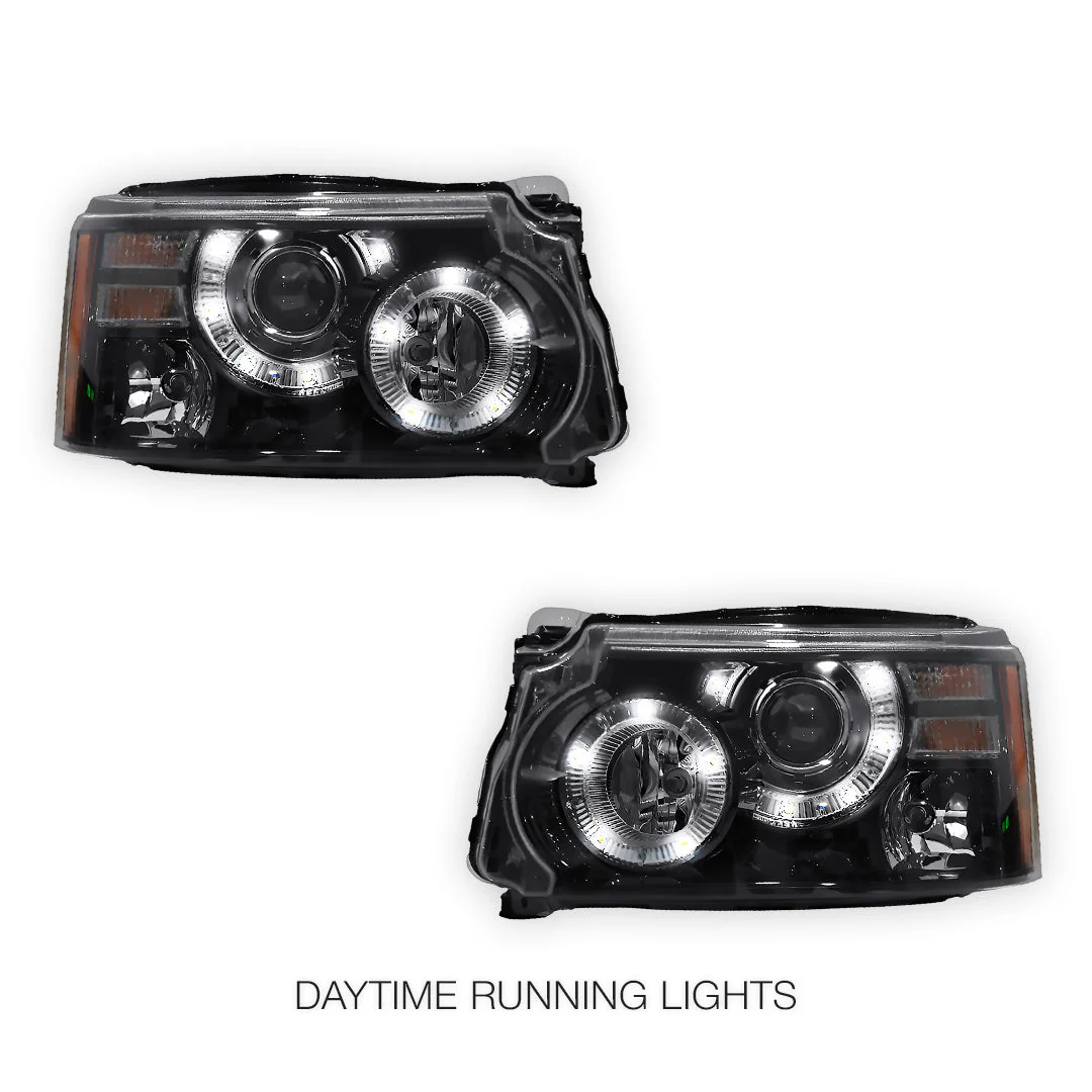 Land Rover Range Rover Sport L320 (2010 - 2013) DRL head lights with Xenon / HID LH + RH - Image 3