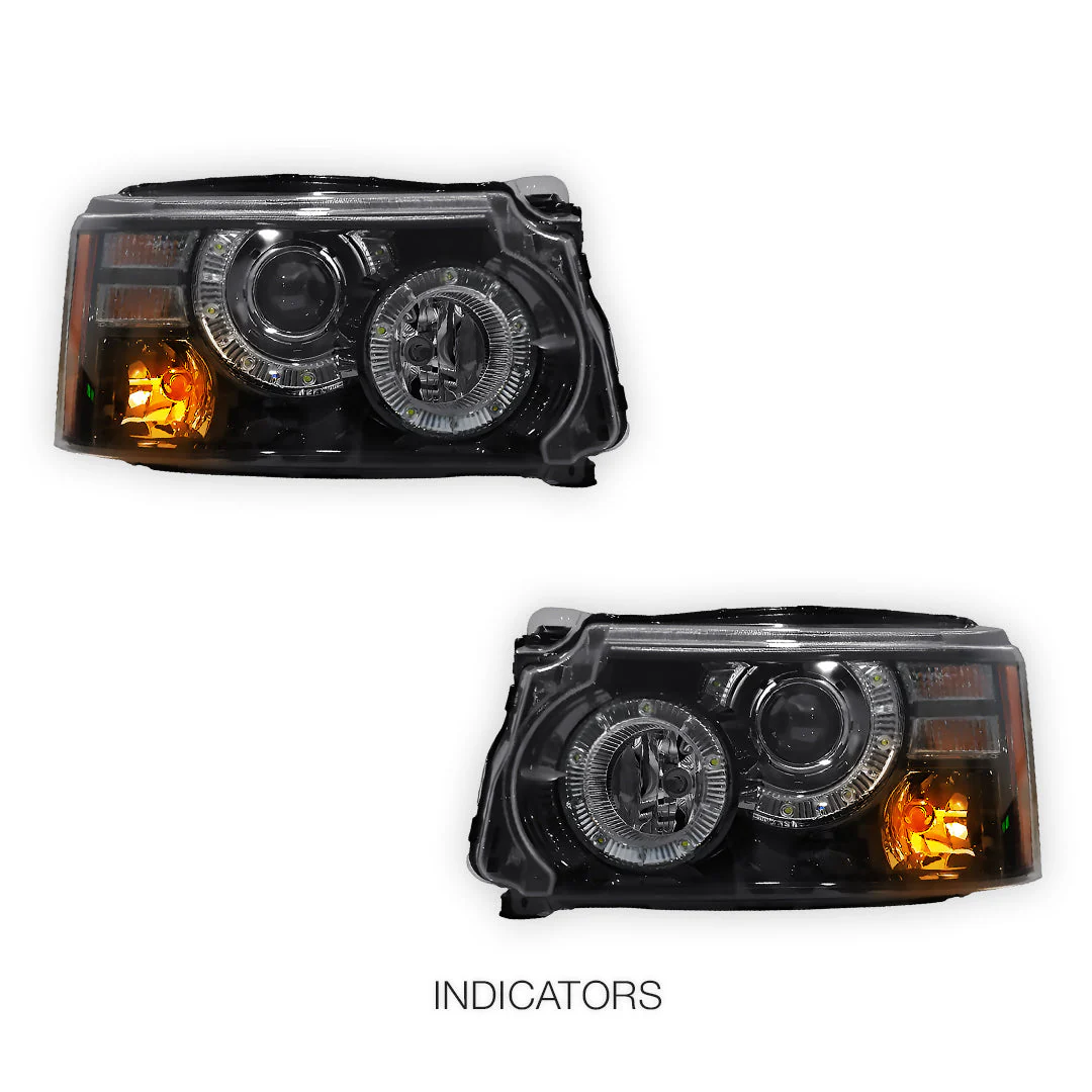 Land Rover Range Rover Sport L320 (2010 - 2013) DRL head lights with Xenon / HID LH + RH - Image 4