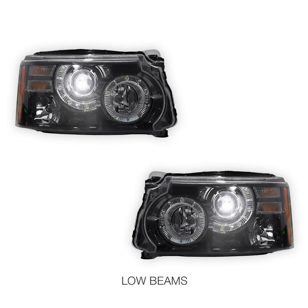 Land Rover Range Rover Sport L320 (2010 - 2013) DRL head lights with Xenon / HID LH + RH - Image 5
