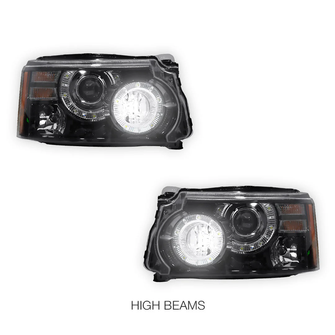 Land Rover Range Rover Sport L320 (2010 - 2013) DRL head lights with Xenon / HID LH + RH - Image 6