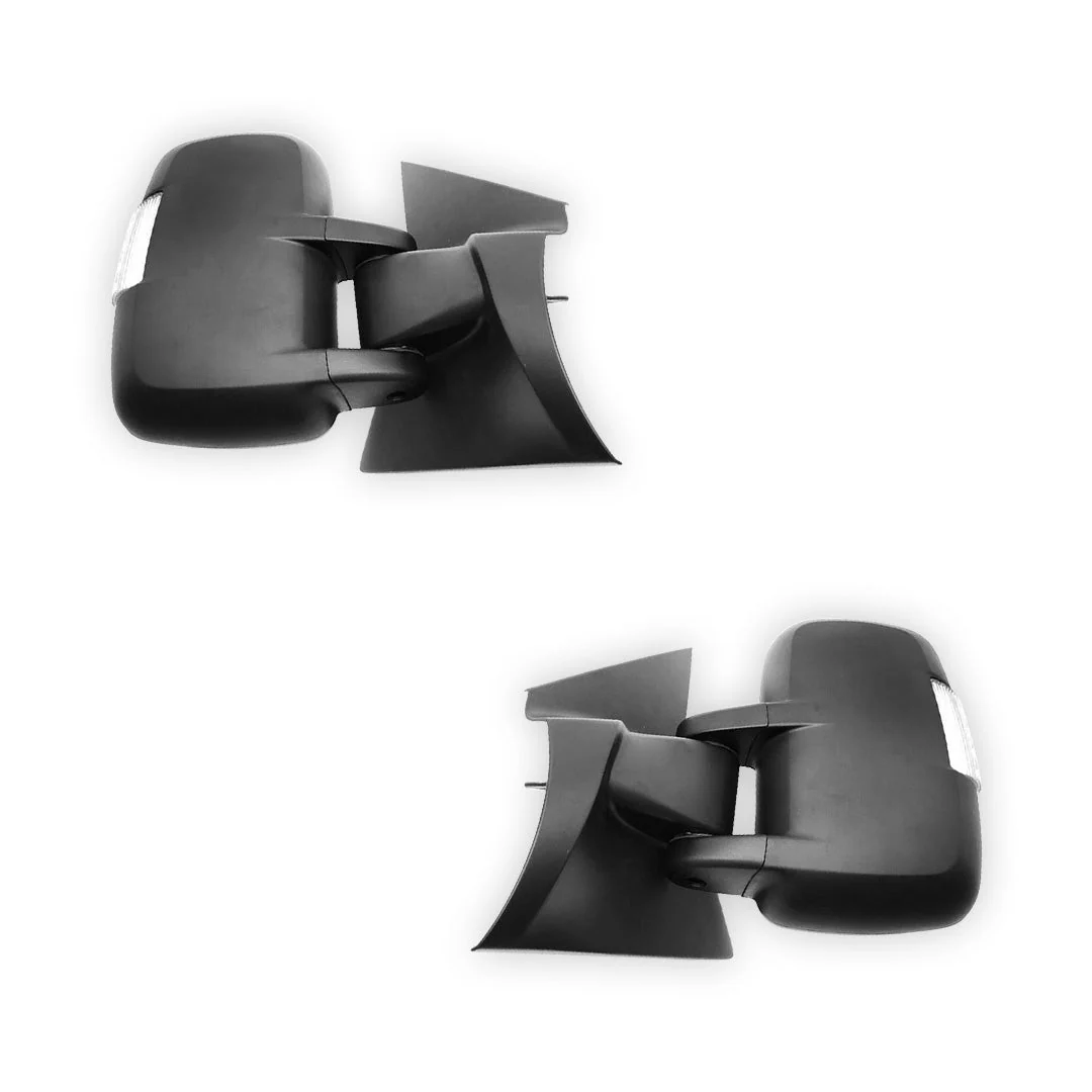 LDV V80 Van (2013 - 2024) Black Manual Door Mirrors LH + RH - Image 2