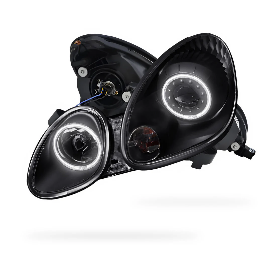 Lexus GS300 S160 (1998- 2005) JDM CCFL Angel-Eyes LED DRL Projector Headlights LH + RH - Image 7