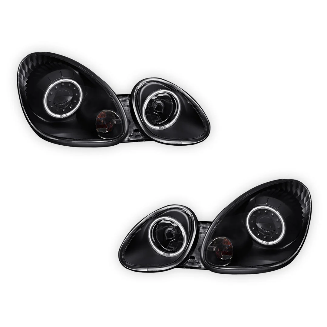 Lexus GS300 S160 (1998- 2005) JDM CCFL Angel-Eyes LED DRL Projector Headlights LH + RH - Image 8