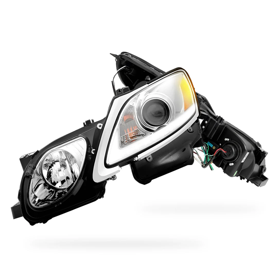 Lexus GS430 S190 (2005- 2010) HID / Xenon Model LED DRL Projector Headlights LH + RH - Image 2