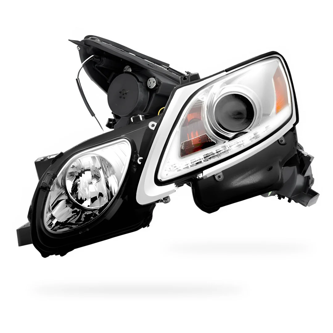 Lexus GS450 S190 (2005- 2010) HID / Xenon Model LED DRL Projector Headlights LH + RH - Image 7