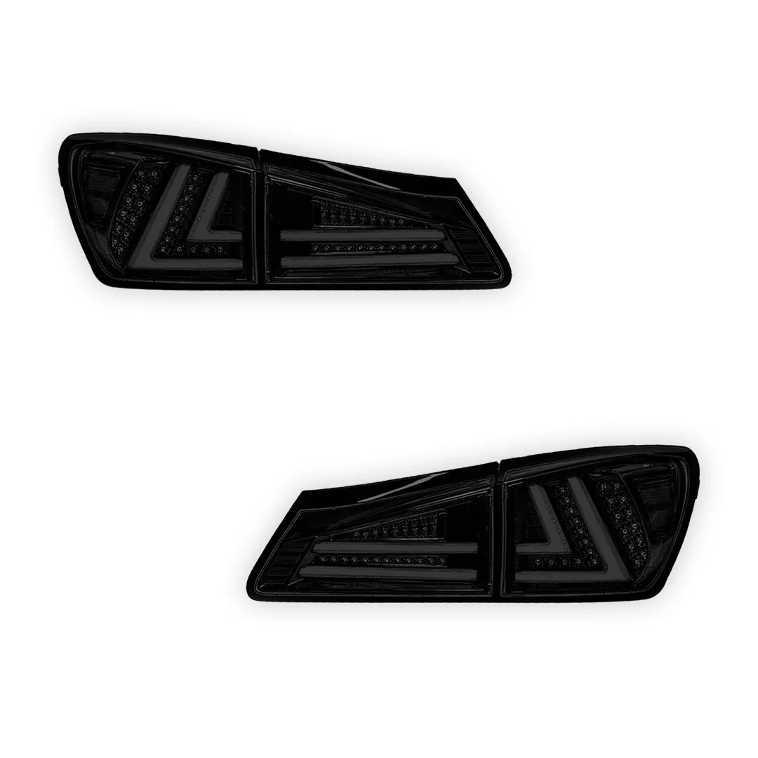 Lexus IS GSE20 (2005 - 2013) 3D Full LED Stripe Tail Lights LH + RH - Image 18