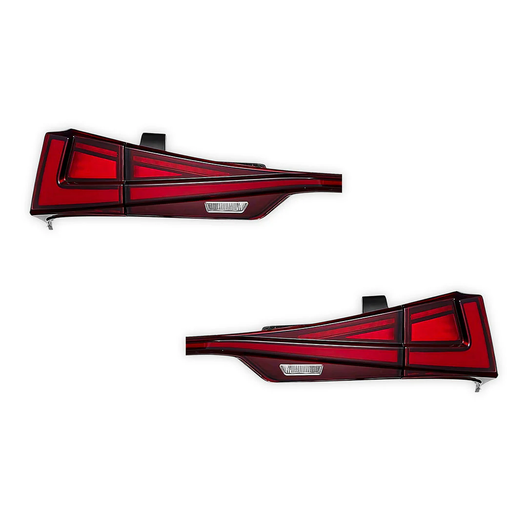 Lexus IS250 GSE20 / GSE30 (2014 - 2015) Sequential Red Full LED Tail Lights LH + RH - Image 6