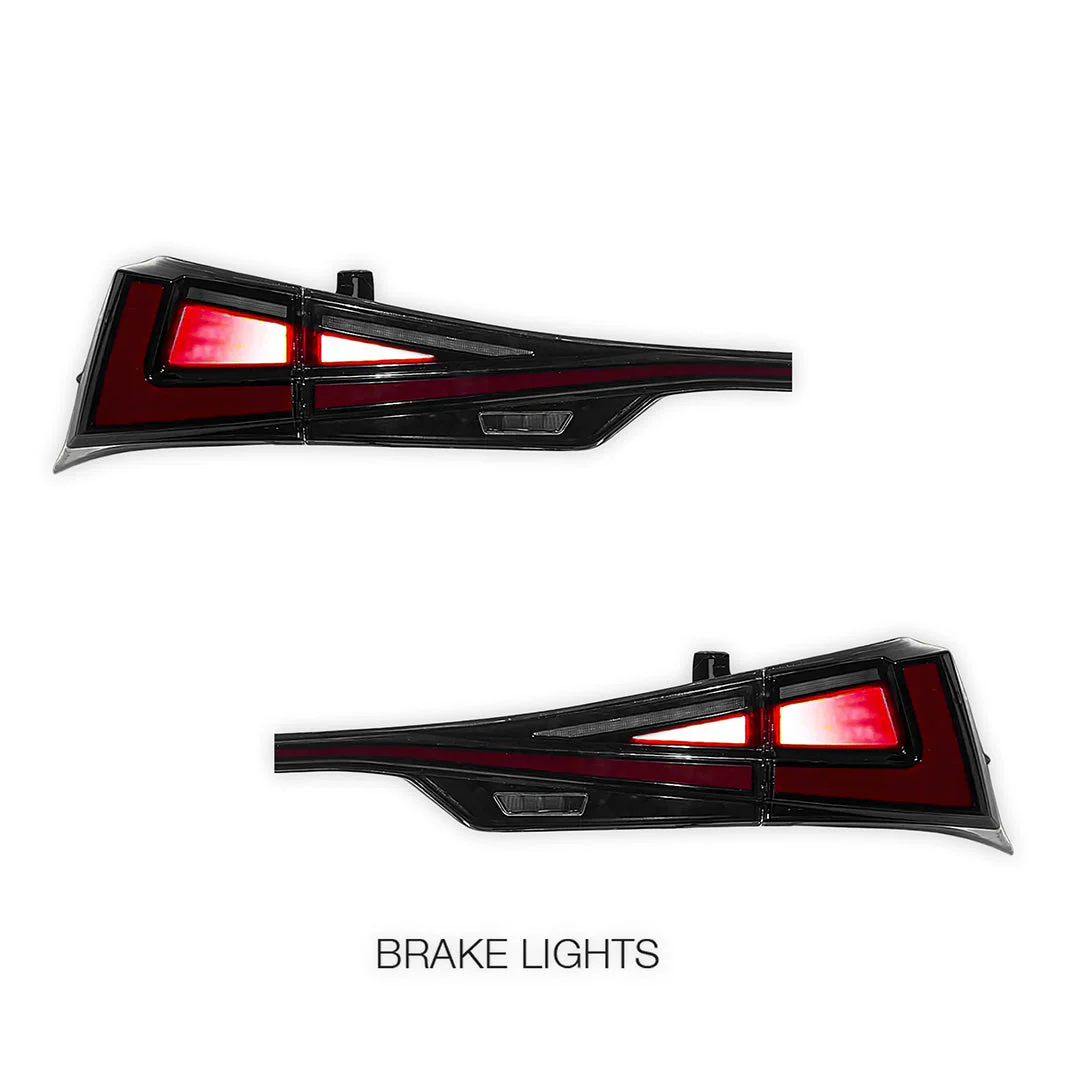Lexus IS250 GSE20 / GSE30 (2014 - 2015) Sequential Smoked Full LED Tail Lights LH + RH - Image 3