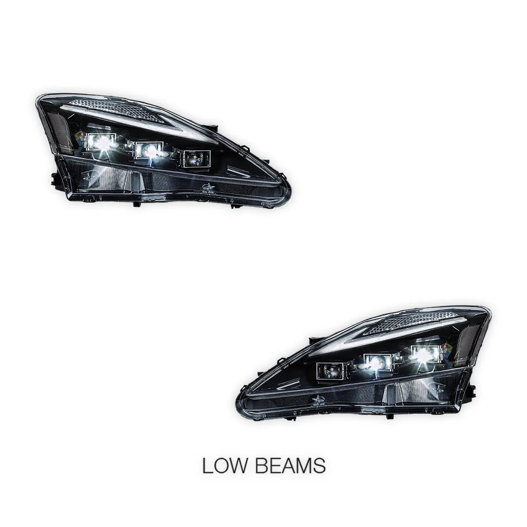 Lexus IS250 IS350 IS-F (2006 - 2013) Sequential Indicator Blue Headlights LH + RH - Image 5