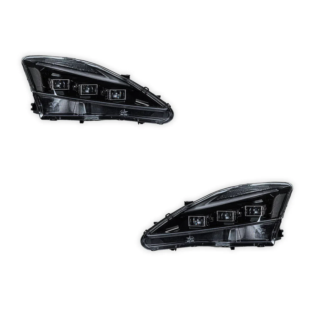 Lexus IS250 IS350 IS-F (2006 - 2013) Sequential Indicator Blue Headlights LH + RH - Image 7